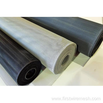 Black Enamelled Aluminum Alloy Window Screen